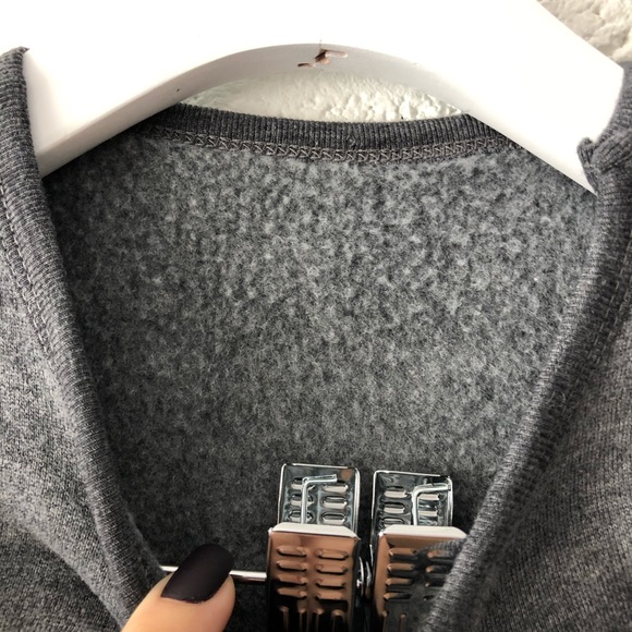 Boutique Brand fleece lined jumper sz: 0-6M - Picture 4 of 5